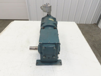 Reliance 10005522-SB Gear Motor 60:1 Reducer 28 RPM 1/2Hp 230/460V 3PH LH 56C