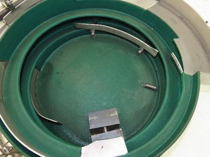 Piezo Vibratory Feeder Bowl For 390mm Base Small Parts Sorter Metal Spring