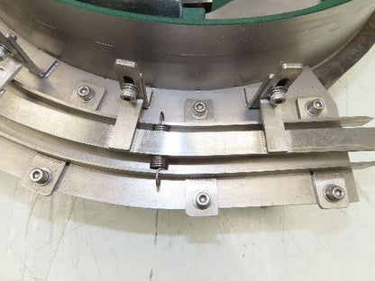 Piezo Vibratory Feeder Bowl For 390mm Base Small Parts Sorter Metal Spring