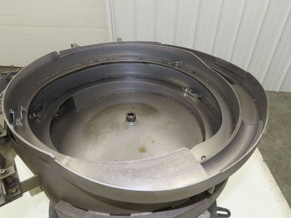 Piezo Vibratory Bowl Feeder 460mm Base Small Parts Sorter Metal Bracket