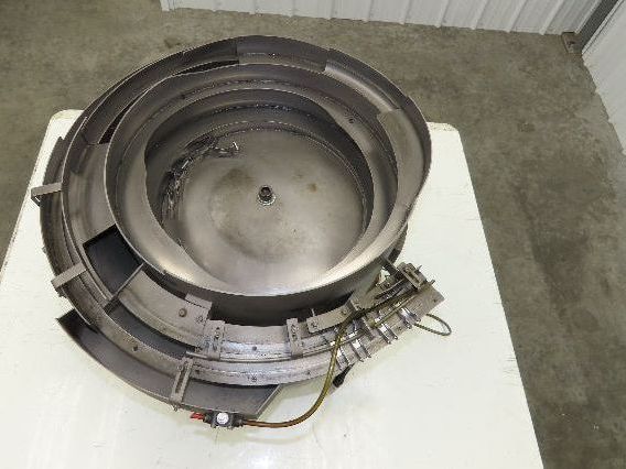 Piezo Vibratory Bowl Feeder 460mm Base Small Parts Sorter Metal Bracket