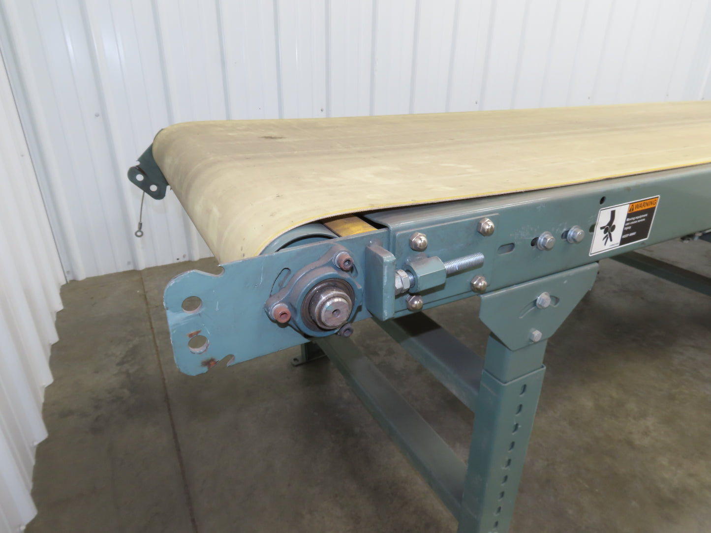 Hytrol 30"x 11' Slider Bed Conveyor 27" Belt 230/460V Center Drive 135 FPM