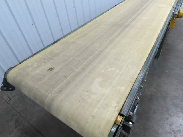 Hytrol 30"x 11' Slider Bed Conveyor 27" Belt 230/460V Center Drive 135 FPM
