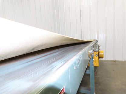 Hytrol 30"x 11' Slider Bed Conveyor 27" Belt 230/460V Center Drive 135 FPM