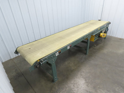 Hytrol 30"x 11' Slider Bed Conveyor 27" Belt 230/460V Center Drive 135 FPM
