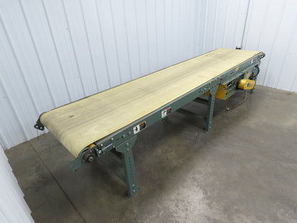 Hytrol 30"x 11' Slider Bed Conveyor 27" Belt 230/460V Center Drive 135 FPM