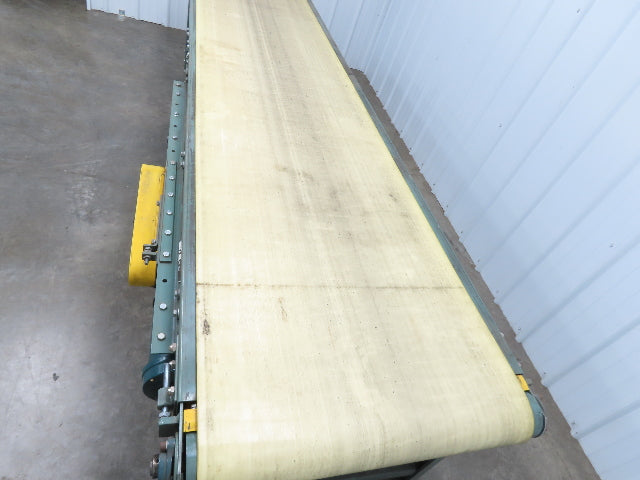 Hytrol 30"x 11' Slider Bed Conveyor 27" Belt 230/460V Center Drive 135 FPM