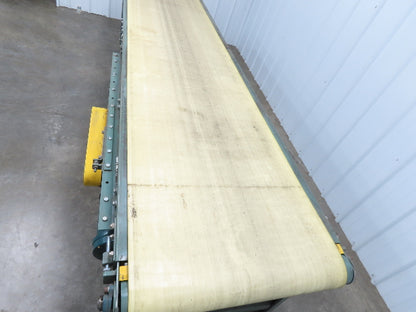 Hytrol 30"x 11' Slider Bed Conveyor 27" Belt 230/460V Center Drive 135 FPM