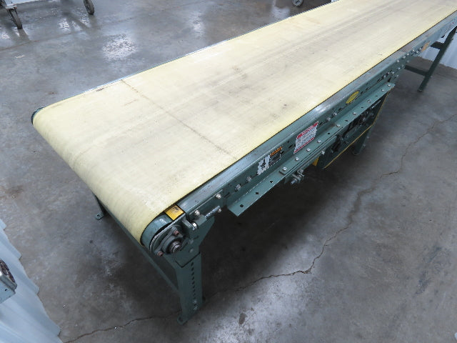 Hytrol 30"x 11' Slider Bed Conveyor 27" Belt 230/460V Center Drive 135 FPM