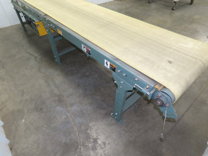 Hytrol 30"x 11' Slider Bed Conveyor 27" Belt 230/460V Center Drive 135 FPM