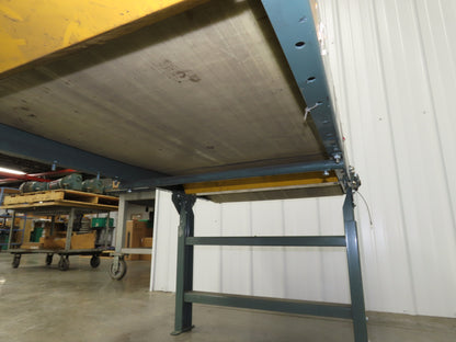 Hytrol 30"x 11' Slider Bed Conveyor 27" Belt 230/460V Center Drive 135 FPM