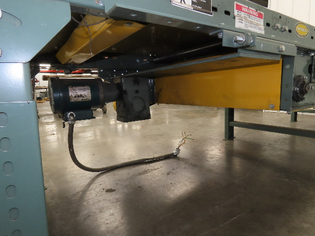 Hytrol 30"x 11' Slider Bed Conveyor 27" Belt 230/460V Center Drive 135 FPM
