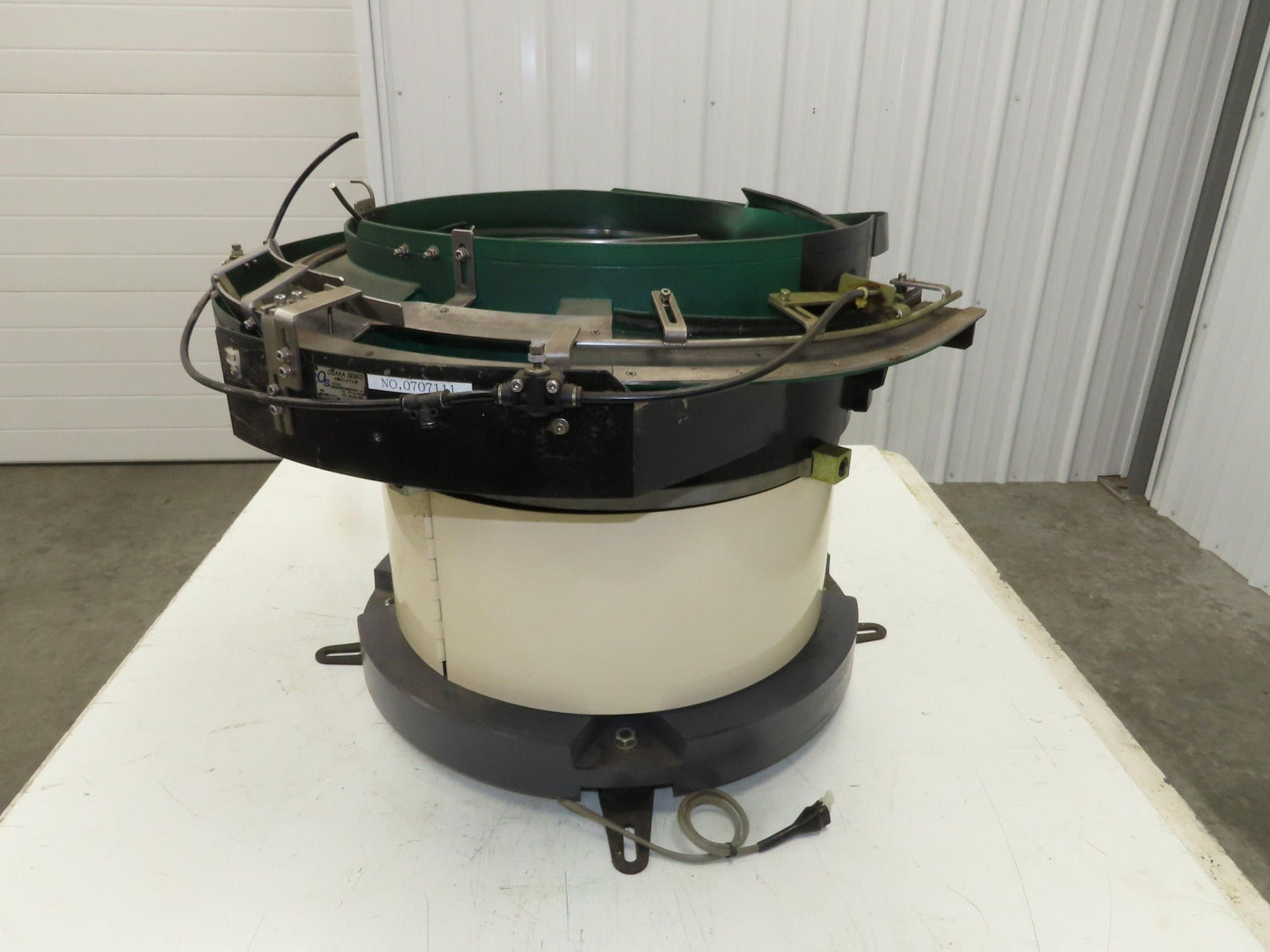 Piezo Vibratory Bowl Feeder 460mm Base Small Parts Sorter Metal Bracket