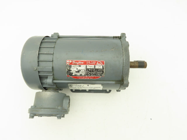Dayton LR-31113 3N333A AC Motor 1.5HP 1740RPM 230/460V 145TC