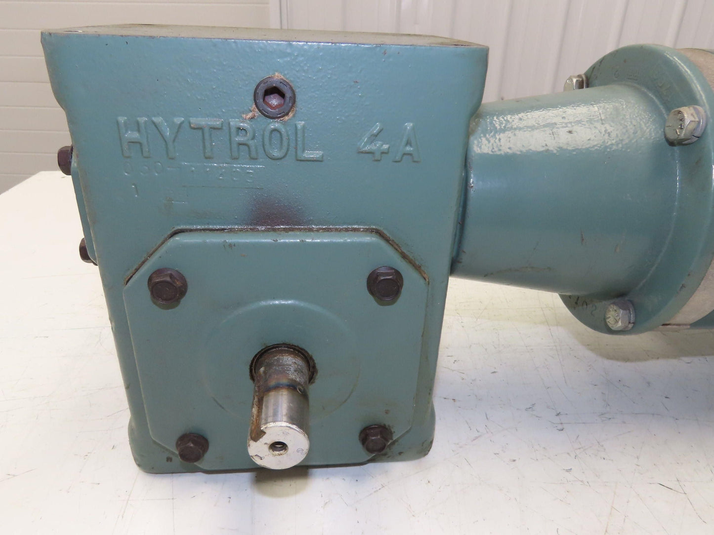 Hytrol 4A Conveyor Gearmotor Drive 10:1 RH Gearbox 3/4Hp 230/460V 3PH 56C Motor