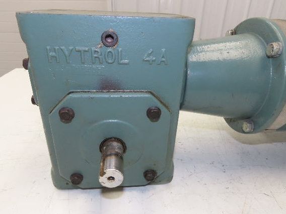 Hytrol 4A Conveyor Gearmotor Drive 10:1 RH Gearbox 3/4Hp 230/460V 3PH 56C Motor