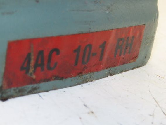 Hytrol 4A Conveyor Gearmotor Drive 10:1 RH Gearbox 3/4Hp 230/460V 3PH 56C Motor