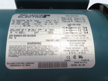 Hytrol 4A Conveyor Gearmotor Drive 10:1 RH Gearbox 3/4Hp 230/460V 3PH 56C Motor