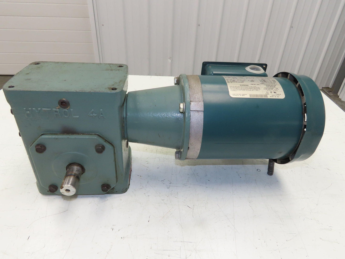 Hytrol 4A Conveyor Gearmotor Drive 10:1 RH Gearbox 3/4Hp 230/460V 3PH 56C Motor
