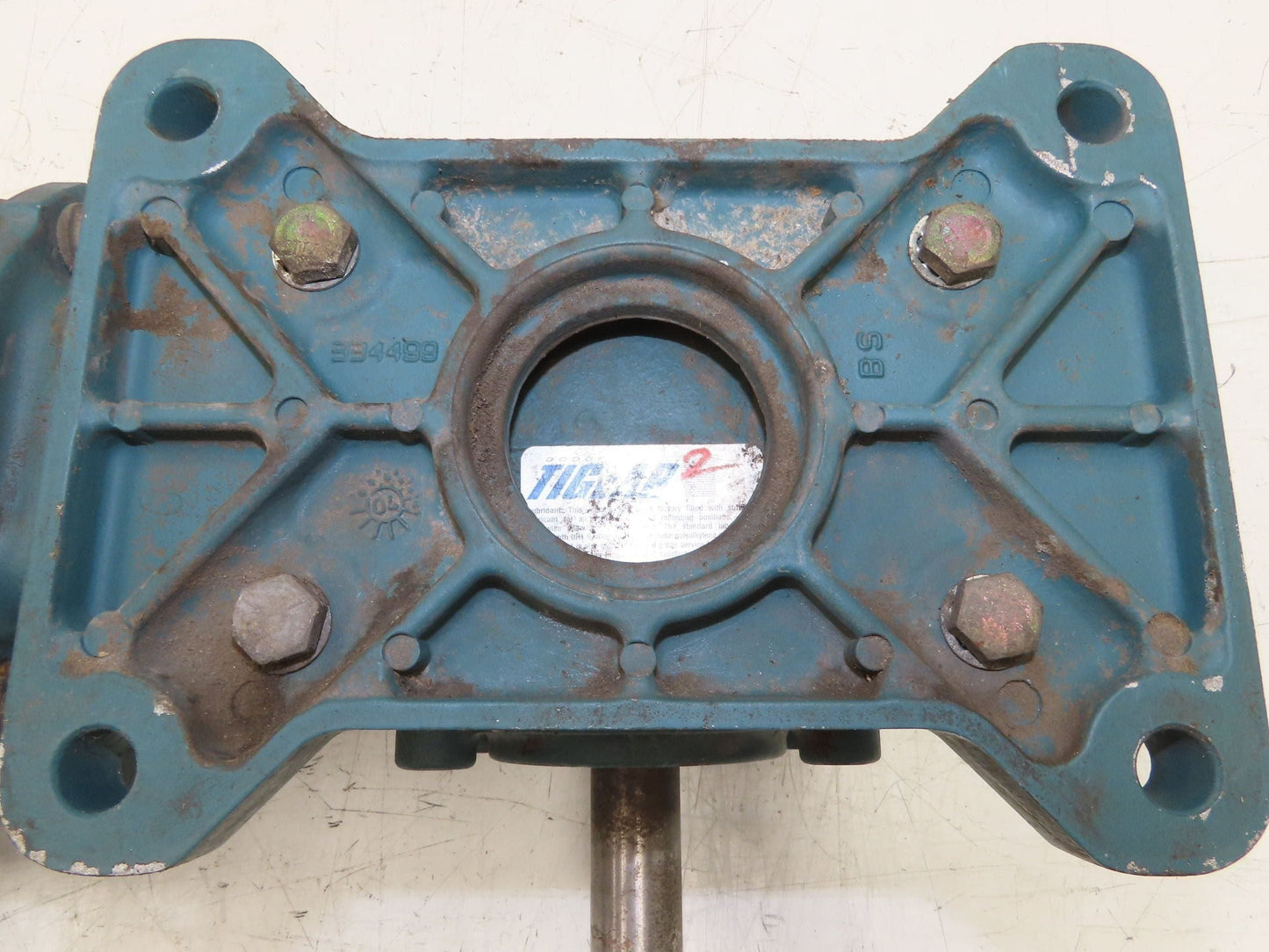 Reliance Tigear 23Q40R14 Gearmotor 40:1 Reducer 43 RPM 230/460V 3PH 56C