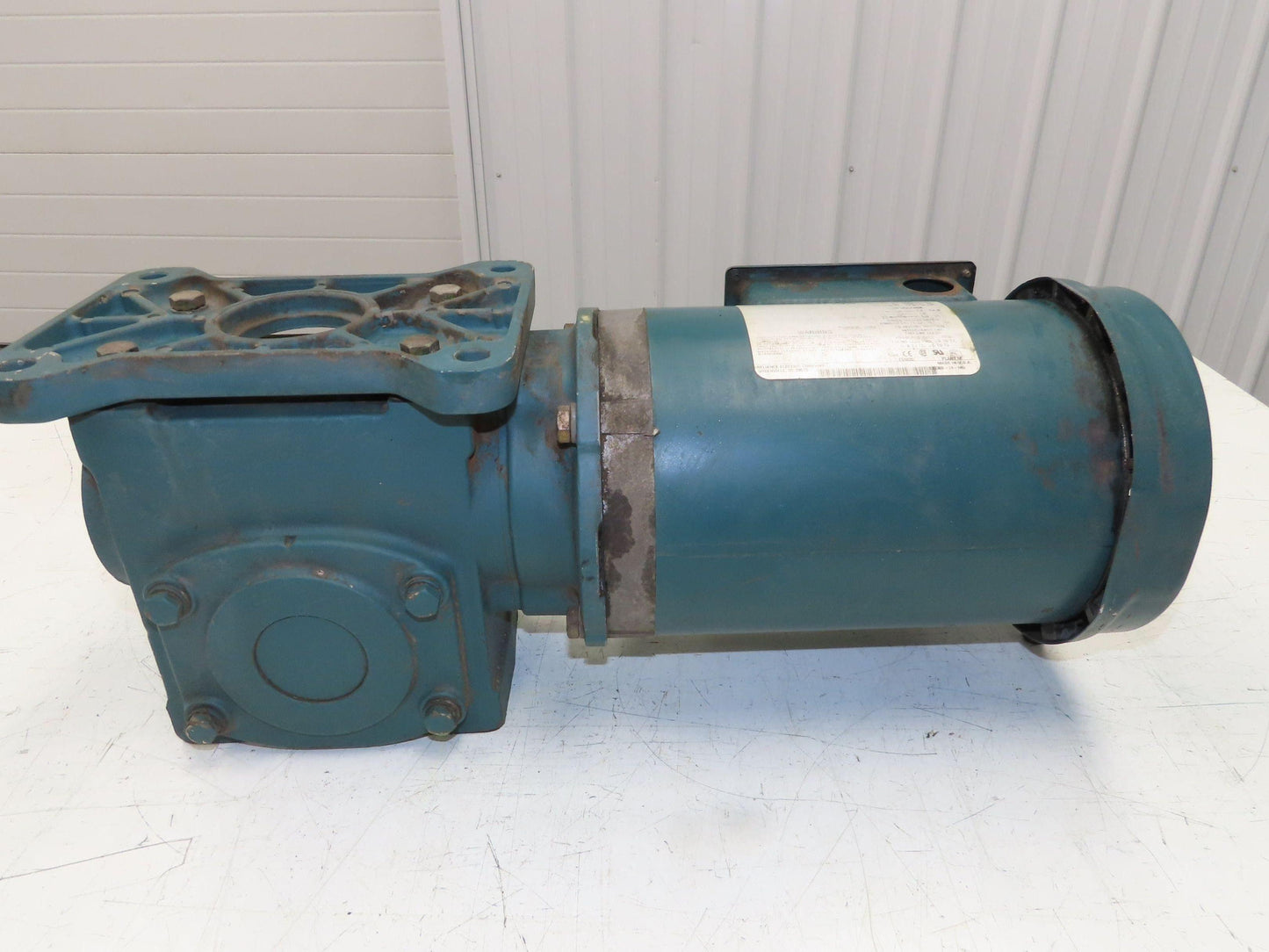 Reliance Tigear 23Q40R14 Gearmotor 40:1 Reducer 43 RPM 230/460V 3PH 56C