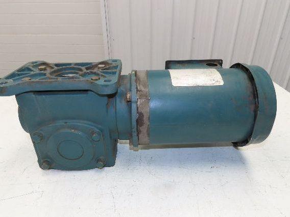 Reliance Tigear 23Q40R14 Gearmotor 40:1 Reducer 43 RPM 230/460V 3PH 56C