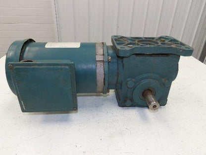 Reliance Tigear 23Q40R14 Gearmotor 40:1 Reducer 43 RPM 230/460V 3PH 56C