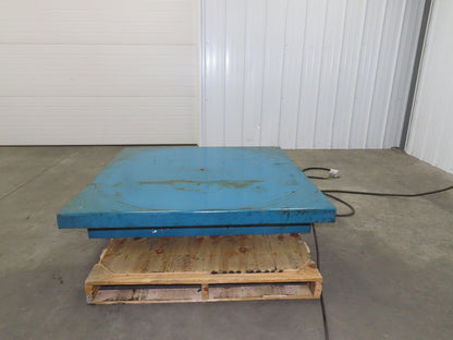 Advance Lifts P-2536-Z 2500lbs Hydraulic Scissor Lift 48x48" Top 480V 36" Travel