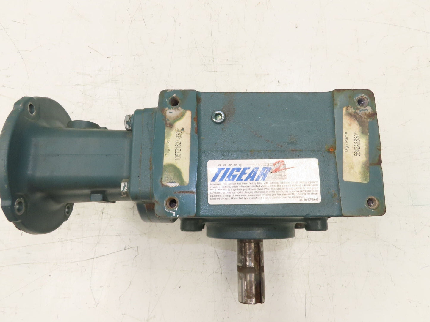 Dodge Tigear 2 35A20R14 Gearbox 20:1 Reducer 87rpm 5.8Hp RH 143/145TC 3620 Lb-In