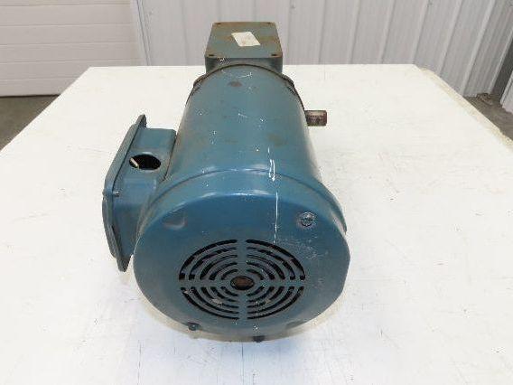 Dodge Reliance Q262B015M140L1 15:1 Gearmotor 116 RPM 1.5Hp 230/460V 3PH RH 145TC