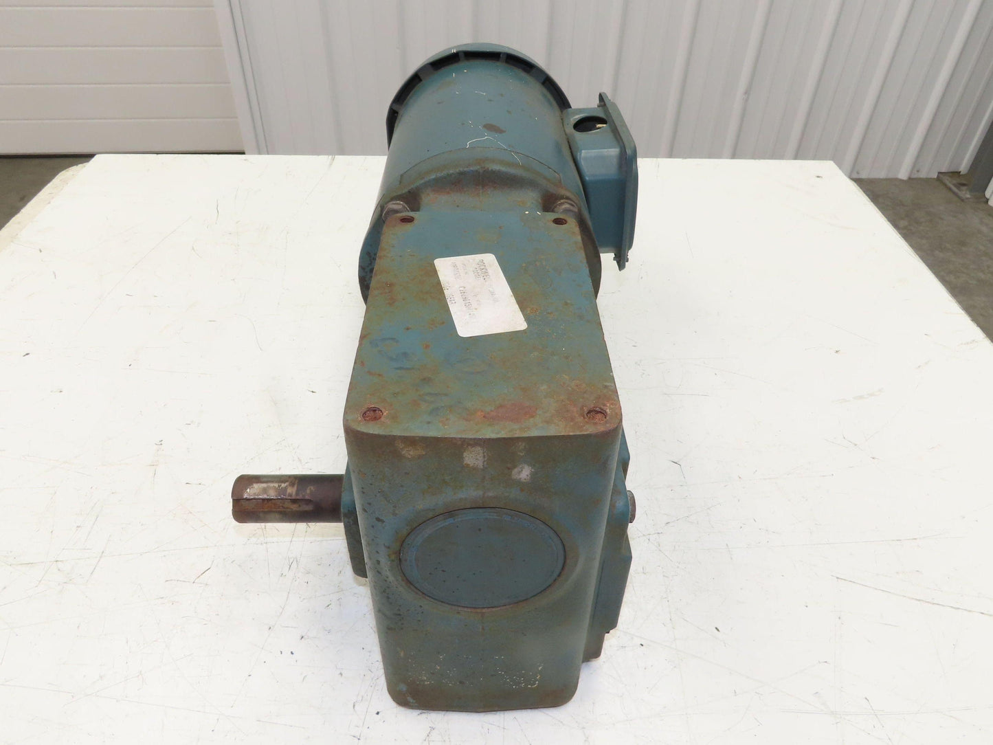 Dodge Reliance Q262B015M140L1 15:1 Gearmotor 116 RPM 1.5Hp 230/460V 3PH RH 145TC
