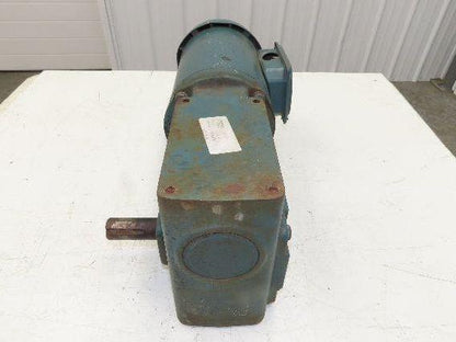 Dodge Reliance Q262B015M140L1 15:1 Gearmotor 116 RPM 1.5Hp 230/460V 3PH RH 145TC