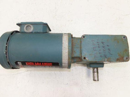 Dodge Reliance MR94622L1 15:1 Gearmotor 116 RPM 2Hp 230/460V 3PH RH 145TC