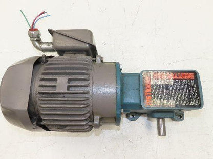 Dodge Tigear M054386003PS 15:1 Gearmotor 115 RPM 1Hp 230/460V 3PH RH 143TC
