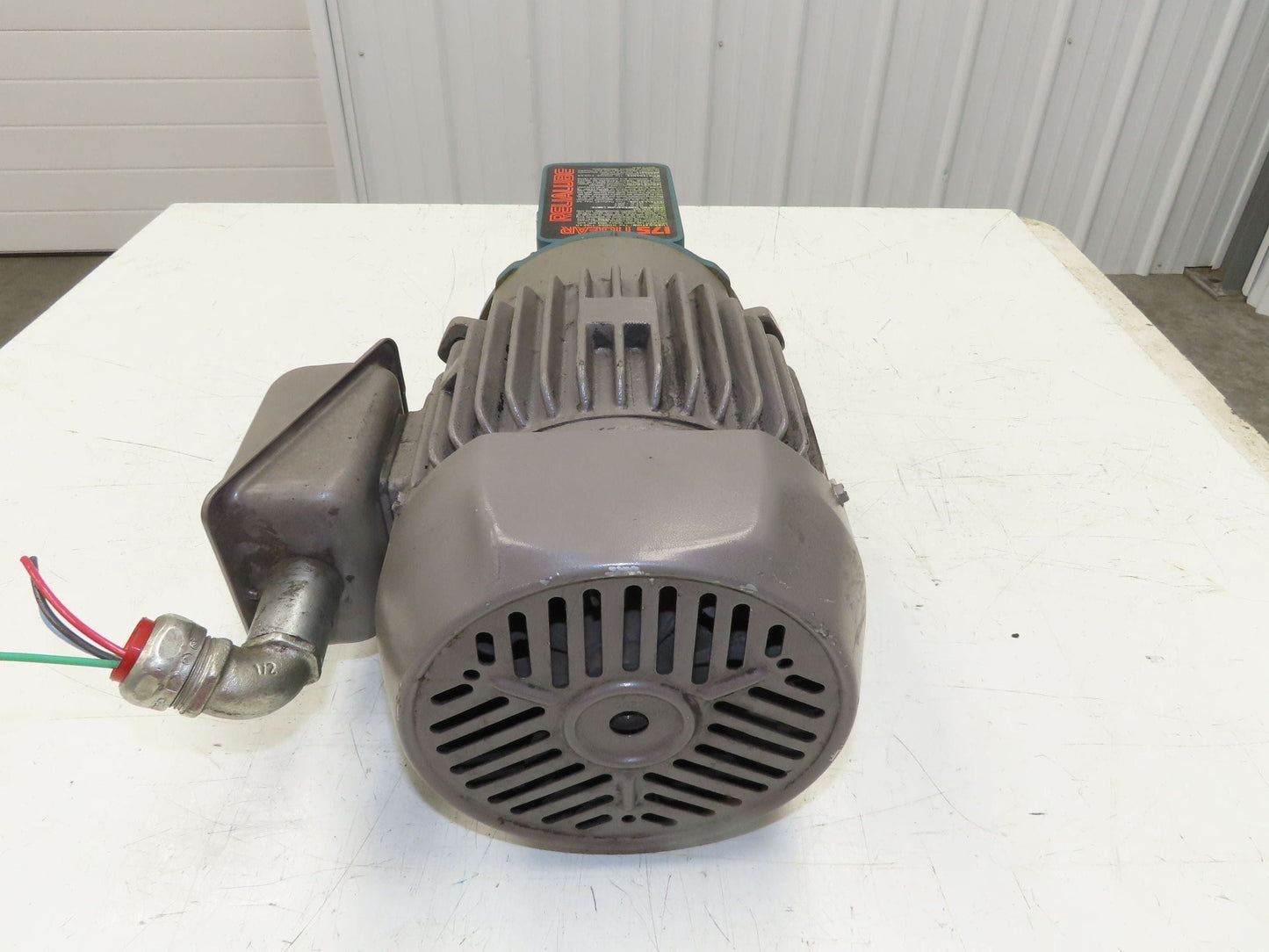 Dodge Tigear M054386003PS 15:1 Gearmotor 115 RPM 1Hp 230/460V 3PH RH 143TC