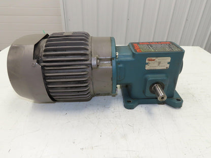 Dodge Tigear M054386003PS 15:1 Gearmotor 115 RPM 1Hp 230/460V 3PH RH 143TC