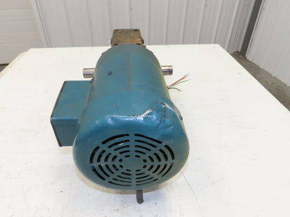 Leeson Winsmith 924MWU 15:1 Gearmotor 116 RPM 1Hp 230/460V 3PH 143TC Dual Shaft