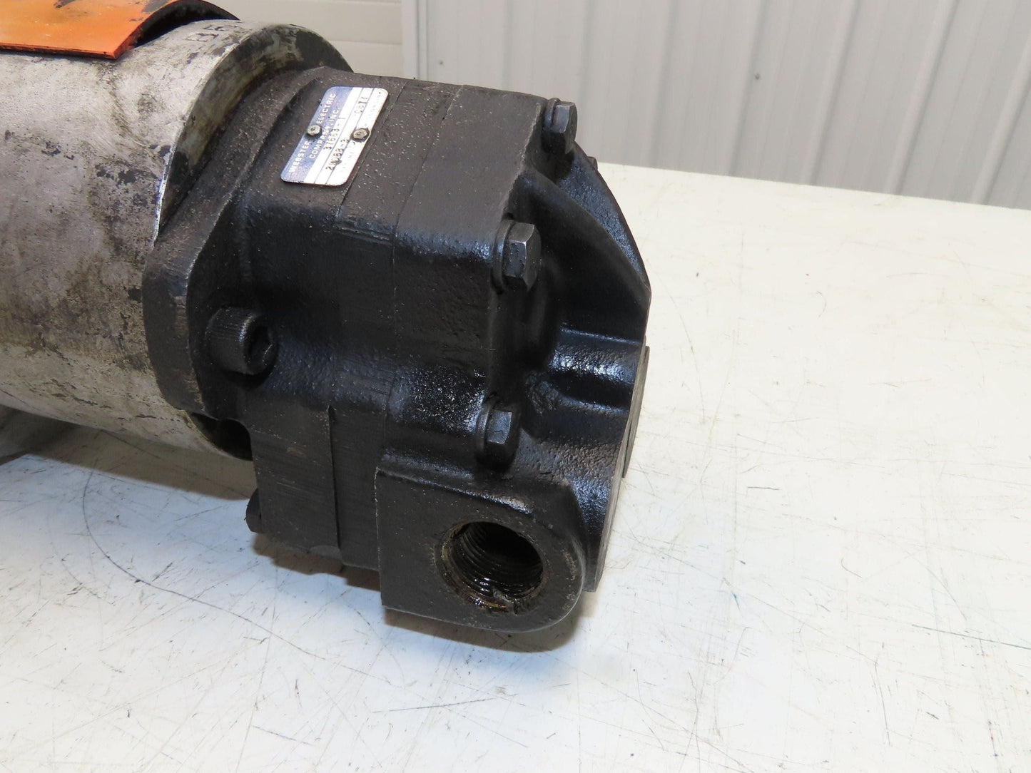 Webster Electric Baldor Hydraulic Pump 1.5HP 1725 RPM 3/4" NPT