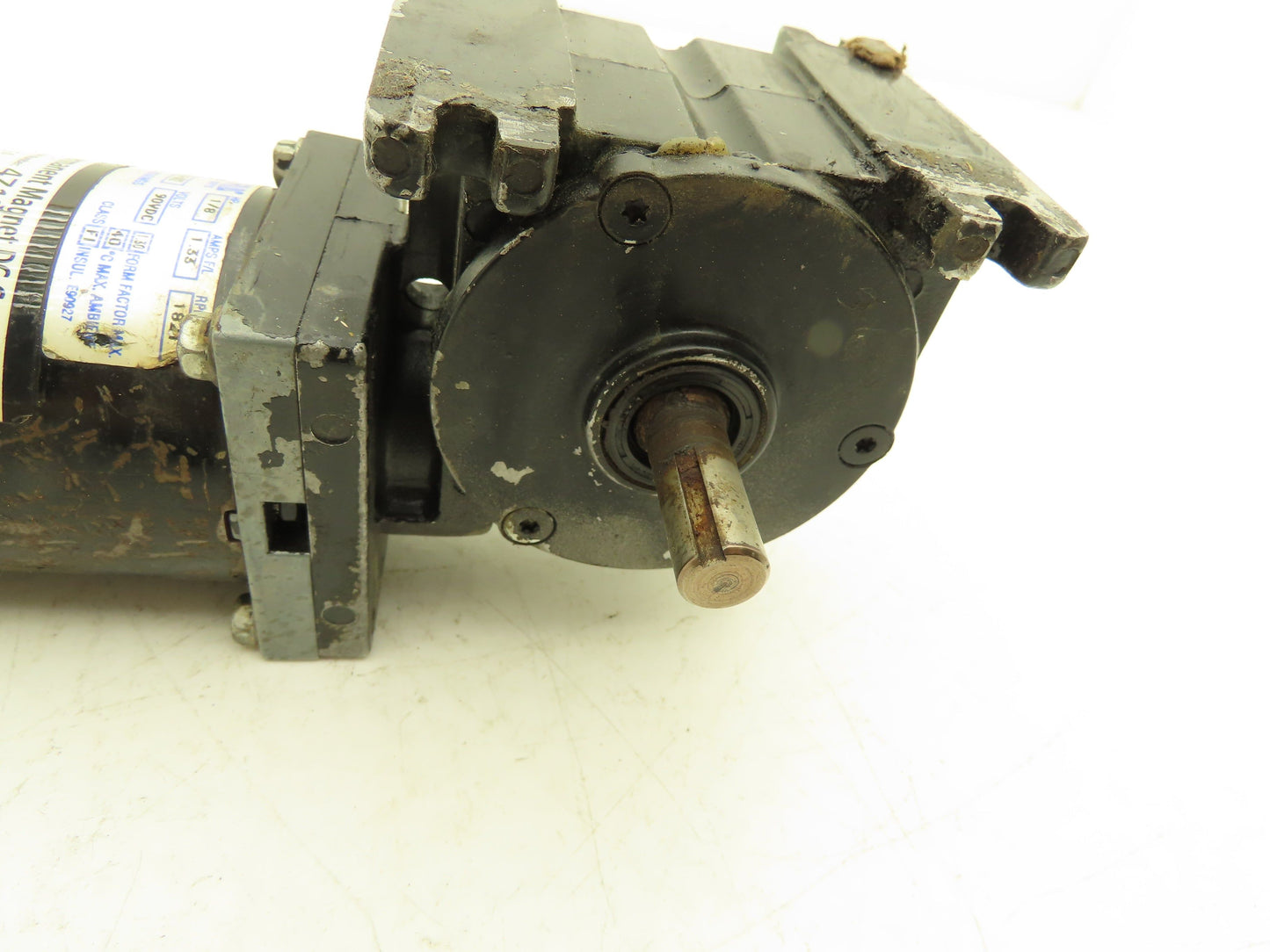 Dayton 4Z135D Permanent Magnet 90V DC Gear Motor 180RPM 10:1 Reducer