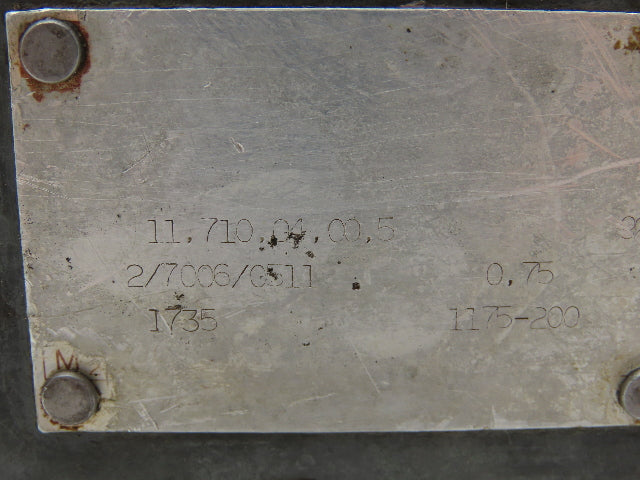 Lenze Disco 11.710.04 Manual Variable Speed Motor Drive Reducer 200-1175 RPM 56C