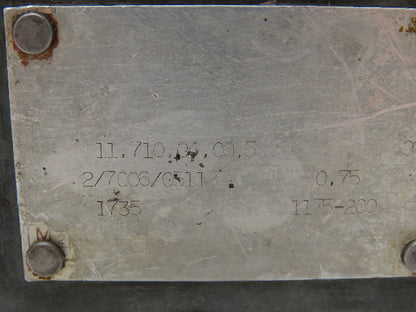 Lenze Disco 11.710.04 Manual Variable Speed Motor Drive Reducer 200-1175 RPM 56C