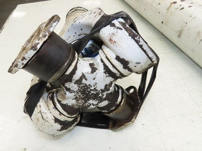 Oshkosh C6-3-129 Spicer Slip Yoke 16 Spline 67" Drive Shaft U-Joint Rockwell