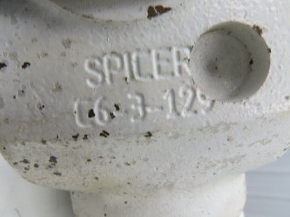 Oshkosh C6-3-129 Spicer Slip Yoke 16 Spline 67" Drive Shaft U-Joint Rockwell