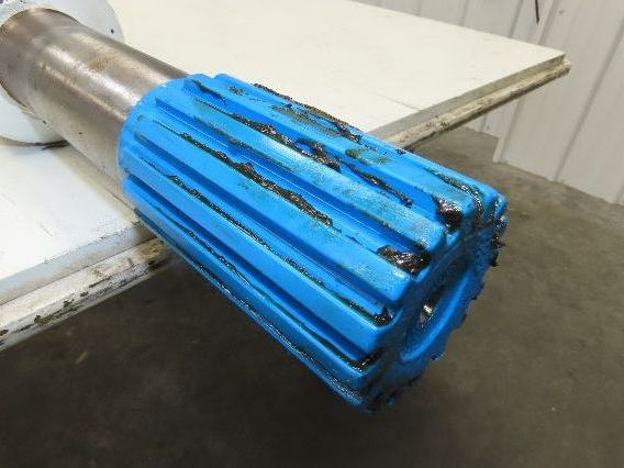 Oshkosh C6-3-129 Spicer Slip Yoke 16 Spline 67" Drive Shaft U-Joint Rockwell