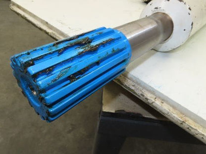 Oshkosh C6-3-129 Spicer Slip Yoke 16 Spline 67" Drive Shaft U-Joint Rockwell