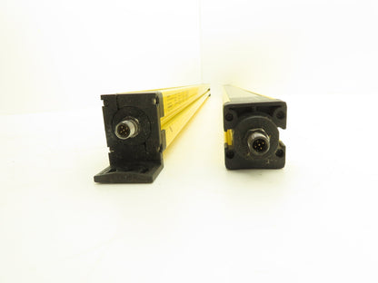 Contrinex Safety Light Curtain Sender Receiver Set 924mm YBB-30*4-0900-G012