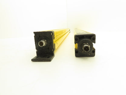 Contrinex Safety Light Curtain Sender Receiver Set 924mm YBB-30*4-0900-G012