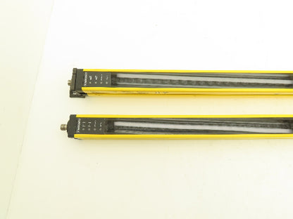 Contrinex Safety Light Curtain Sender Receiver Set 924mm YBB-30*4-0900-G012