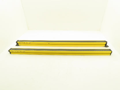 Contrinex Safety Light Curtain Sender Receiver Set 924mm YBB-30*4-0900-G012