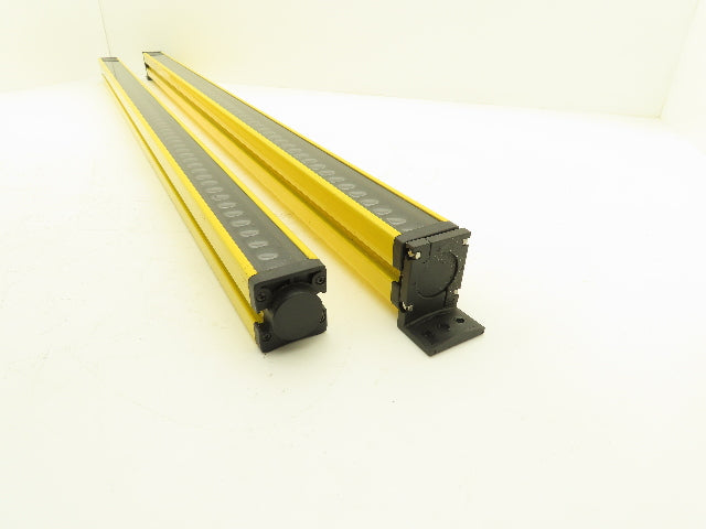 Contrinex Safety Light Curtain Sender Receiver Set 924mm YBB-30*4-0900-G012